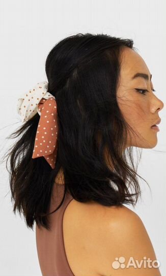 Набор из резинок, резинка с платком, ободок, бант