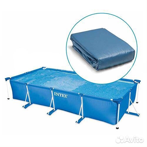 10943 Чаша для прямоугольного каркасного бассейна