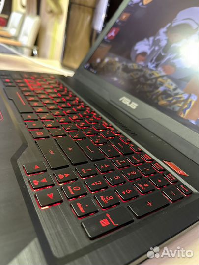 Игровой ноутбук Asus FX 503 VD, SSD,16гб озу