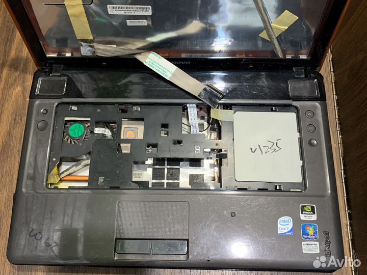 Lenovo y550p в разбор