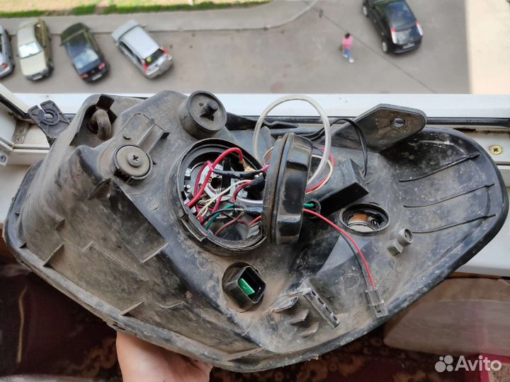 Фары на Hyundai verna