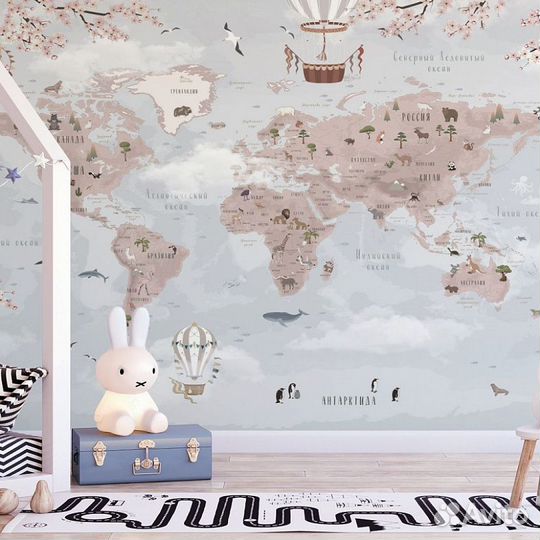 Детские фотообои 