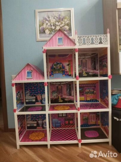 Дом кукольный Замок монстер хай Monster high