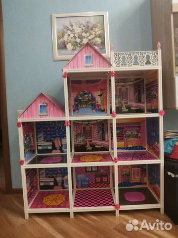 Дом кукольный Замок монстер хай Monster high