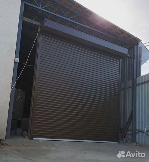 Новые роллетные ворота (Автоматика, Любой размер)