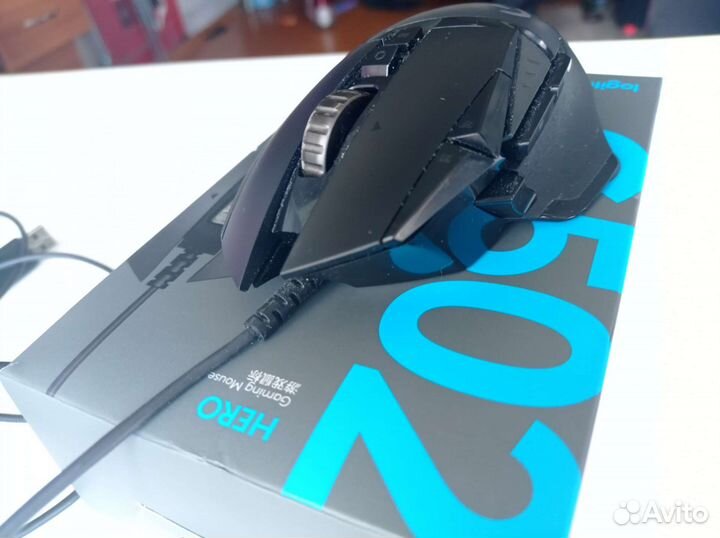 Мышь проводная logitech G502 hero