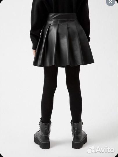 Юбка, экокожа, 152-158, новая, Accola, новая