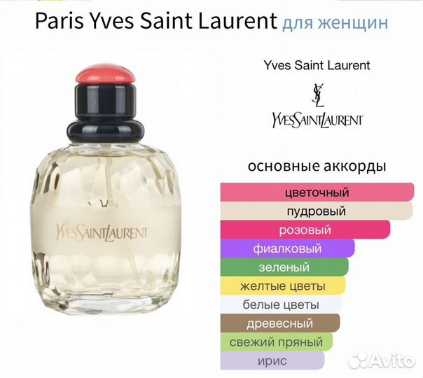 Paris Yves Saint Laurent 10 мл