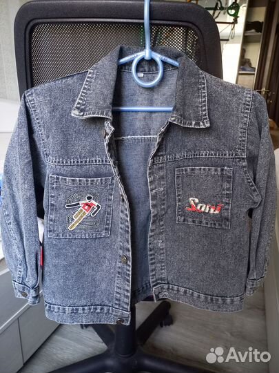 Джинсовая куртка для мальчика