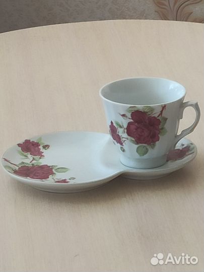 Чайная пара фарфор