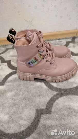 Ботинки осенние для девочки 32 размер