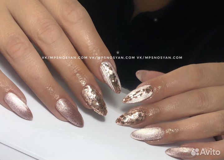 Маникюр с покрытем любой сложности