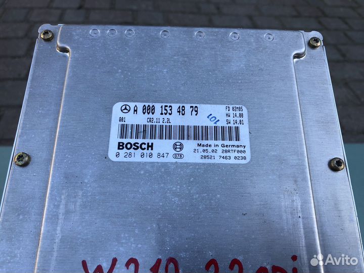 Эбу на Mercedes W210 2.2 CDI