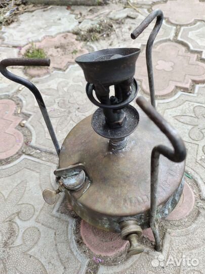 Примус Ссср,латунный