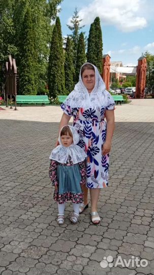 Платок не спадающий