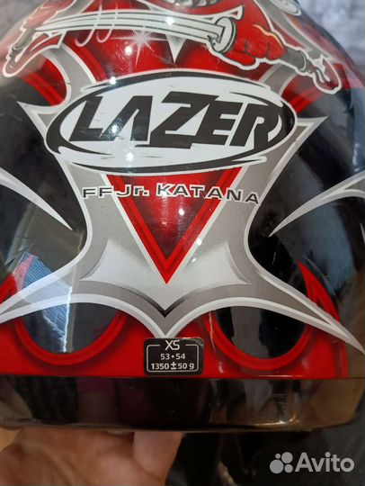Мото шлем lazer katana детский