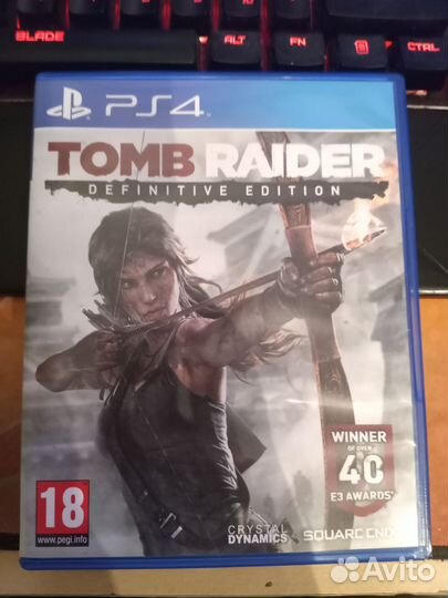 Диск для PS4 Tomb Raider