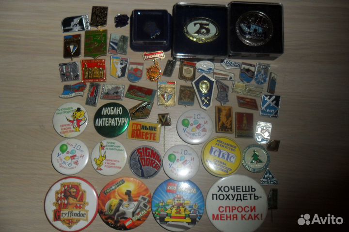 56 значков в основном Красноярского края