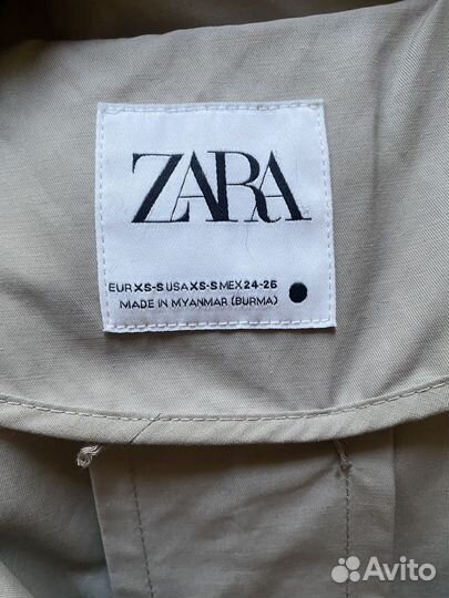 Плащ женский zara