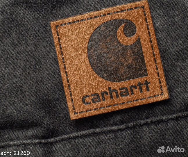 Панама carhartt серая