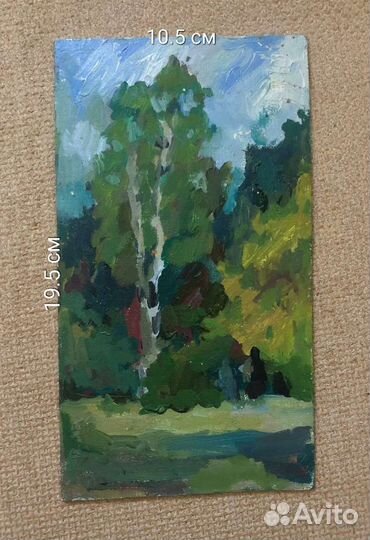 Этюд маслом