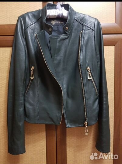 Куртка кожаная женская