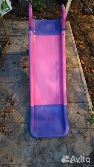 Детская горка пластиковая