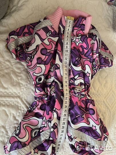 Комбинезон зимний для собачки- девочки