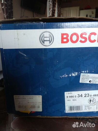 Генератор bosch
