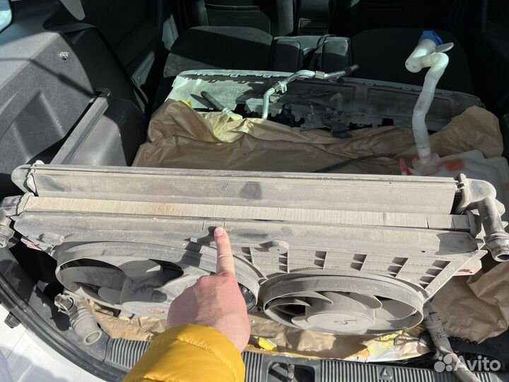 Кассета радиаторов Skoda Yeti