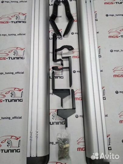 Пороги на Volkswagen Touareg 2015-2018 гг