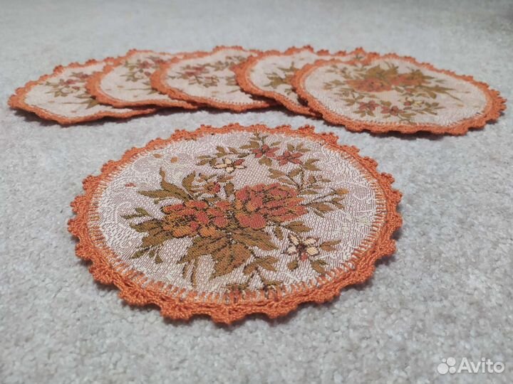 Новые салфетки ручная работа декор интерьера