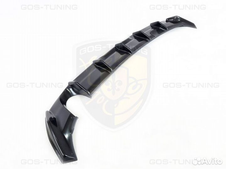 Задний диффузор на фольксваген поло 5