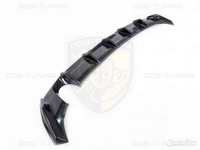 Задний диффузор на фольксваген поло 5