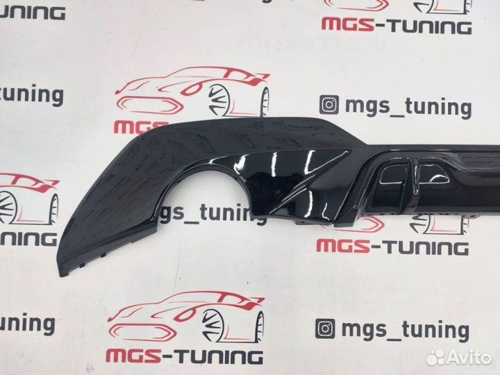 Диффузор BMW 3 Series G20 MP Competition Черный