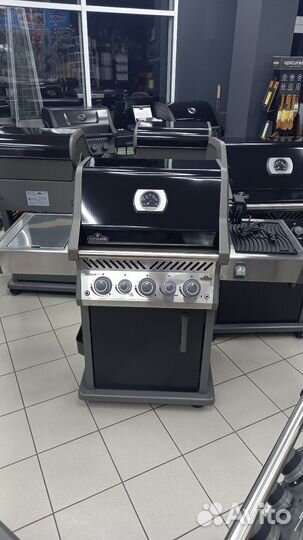 Газовый гриль Napoleon Rogue 425se черный + вертел