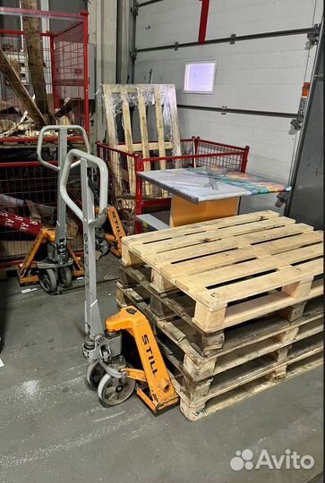 Рохля (ручная гидравлическая тележка)