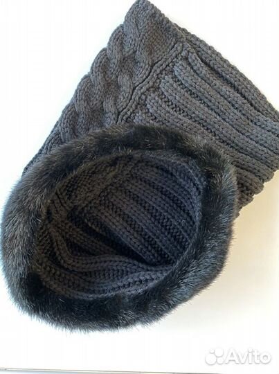 Капор снуд манишка шарф шапка