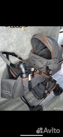 Коляска 2 в 1 luxmom