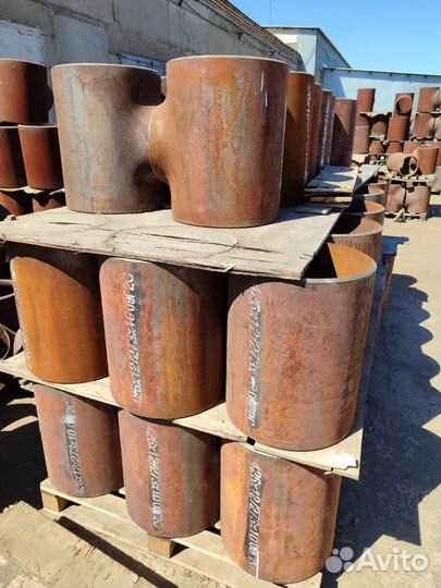 Тройники стальные переходные