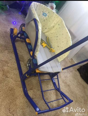 Санки на колесах Nika kids