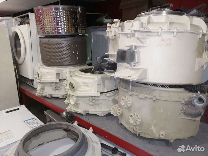 Ремонт баков стиральных машин. Подшипники. Пайка