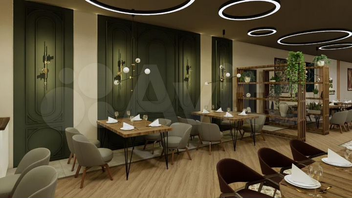 Общепит, 1800 м²