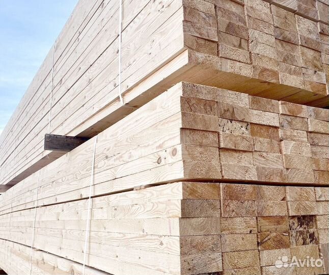 Пиломатериалы(Сосна, Ель) Брус Доска Обрезная