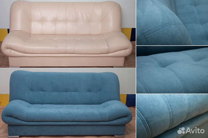 Перетяжка мебели. Фабричное качество