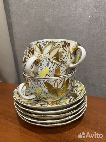 Чайная пара фарфор СССР