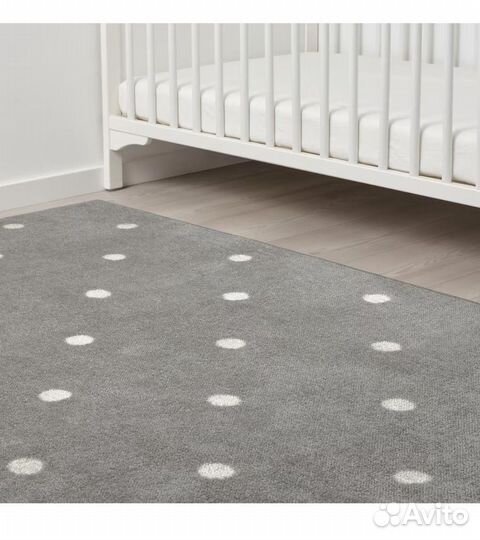 Ковер IKEA детский в горох