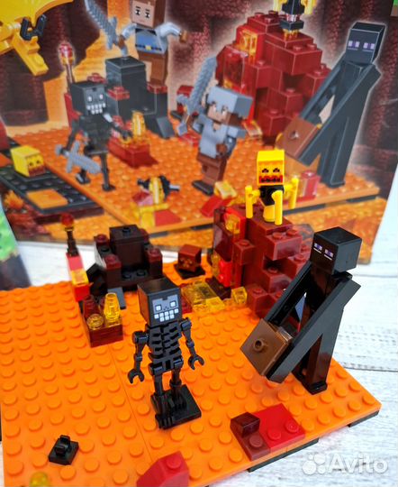 Конструктор My world Minecraft с драконом