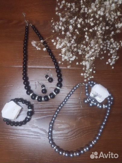 Украшение бижутерия на шею