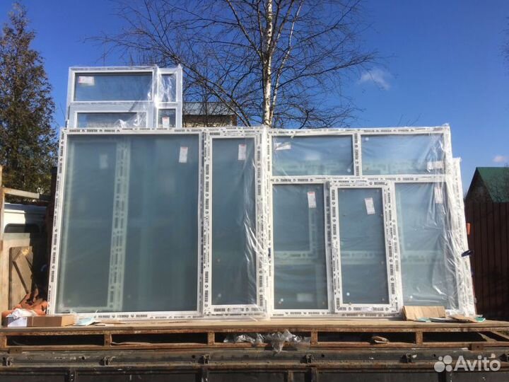 Окна пластиковые. Алюминиевые. Раздвижные двери. Ф